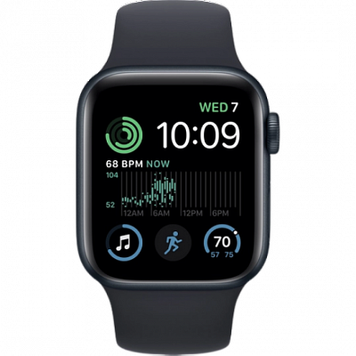 Apple Watch SE 2022 44 мм + скретч карта (полночный) фото 1