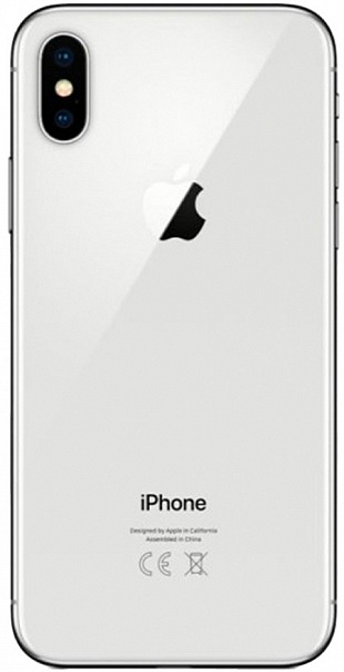 Apple iPhone X 256GB Грейд B (серебристый) фото 1
