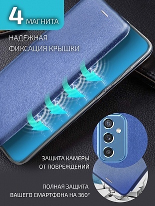 Volare Rosso Prime для Samsung M52 (синий) фото 4