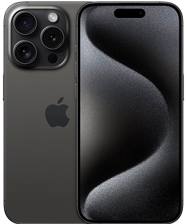 Apple iPhone 15 Pro 128GB (A3104, 2 SIM) (черный титан)