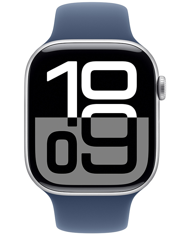 Apple Watch Series 10 42 мм (серебро/синий) фото 1 Apple Watch Series 10 42 мм (серебро/синий) фото 1