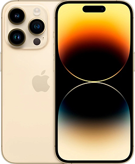 Apple iPhone 14 Pro 256GB (A2892, 2 SIM) (золото)