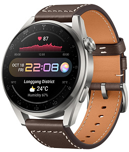 Huawei Watch 3 Pro Classic 48 мм (коричневый)