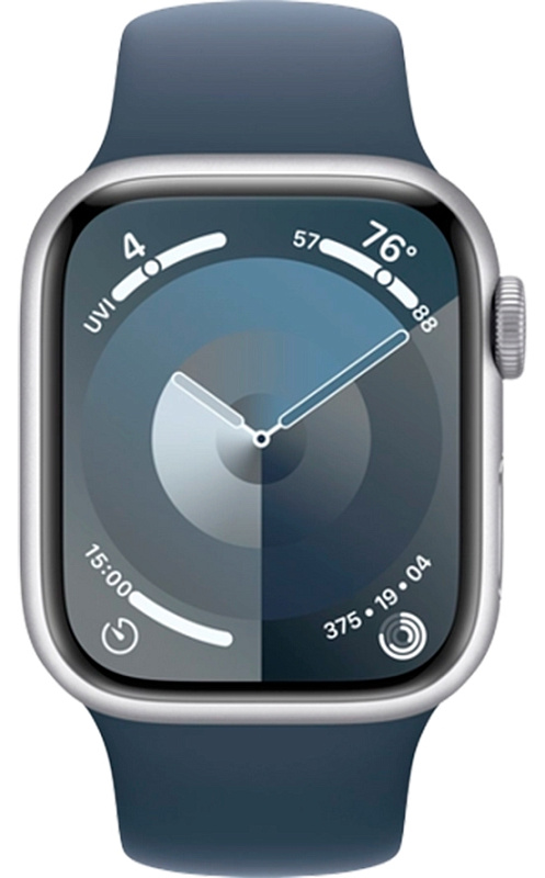 Apple Watch Series 9 41 мм (серебристый) фото 1 Apple Watch Series 9 41 мм (серебристый) фото 1