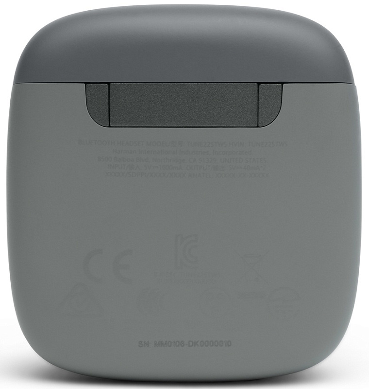 JBL Tune 225 TWS (серый) фото 6