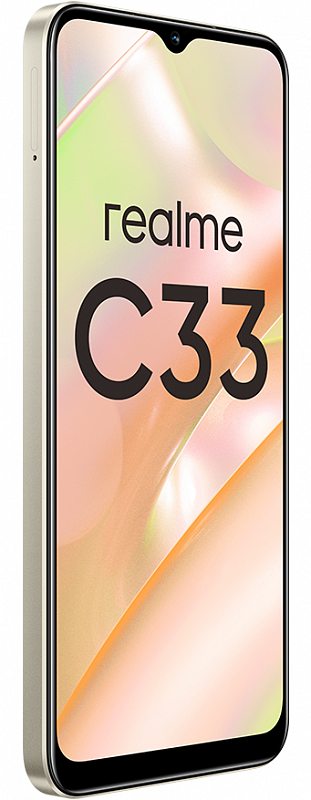 realme C33 4/128GB NFC (золотой) фото 1