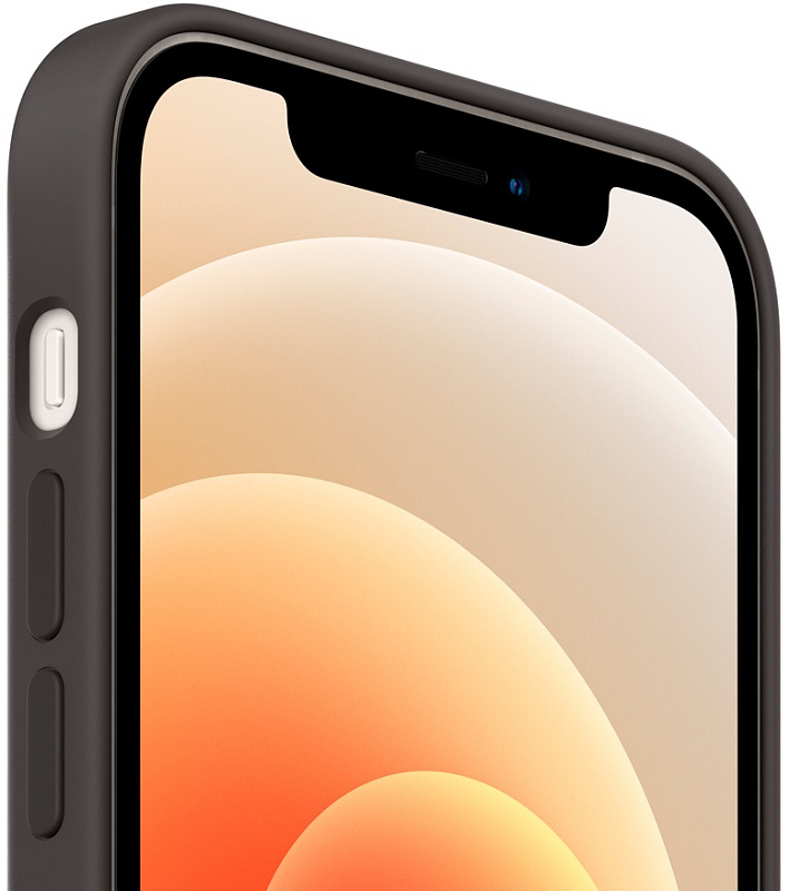 Чехол Apple для iPhone 12/12 Pro Silicone Case with MagSafe (черный) фото 1 Чехол Apple для iPhone 12/12 Pro Silicone Case with MagSafe (черный) фото 1