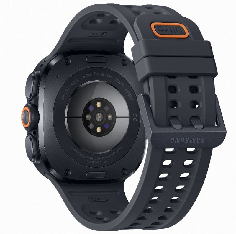 Samsung Galaxy Watch Ultra 2 47 мм LTE (L715, черный титан) фото 4