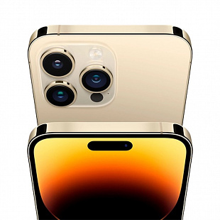 Apple iPhone 14 Pro 128GB (SIM + eSim) (золото) фото 3