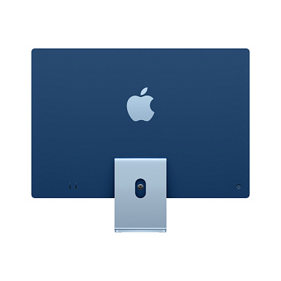 Apple iMac M1 2021 24" MJV93RU/A (2 порта, 8/256GB, Синий) фото 2