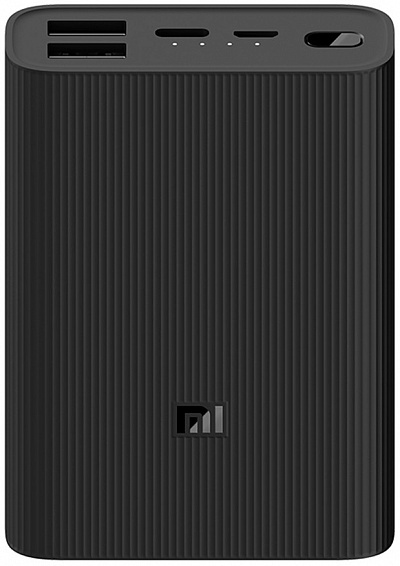 Внешний аккумулятор Xiaomi Mi Power Bank 3 Ultra compact (PB1022ZM) 10000 mAh (черный)