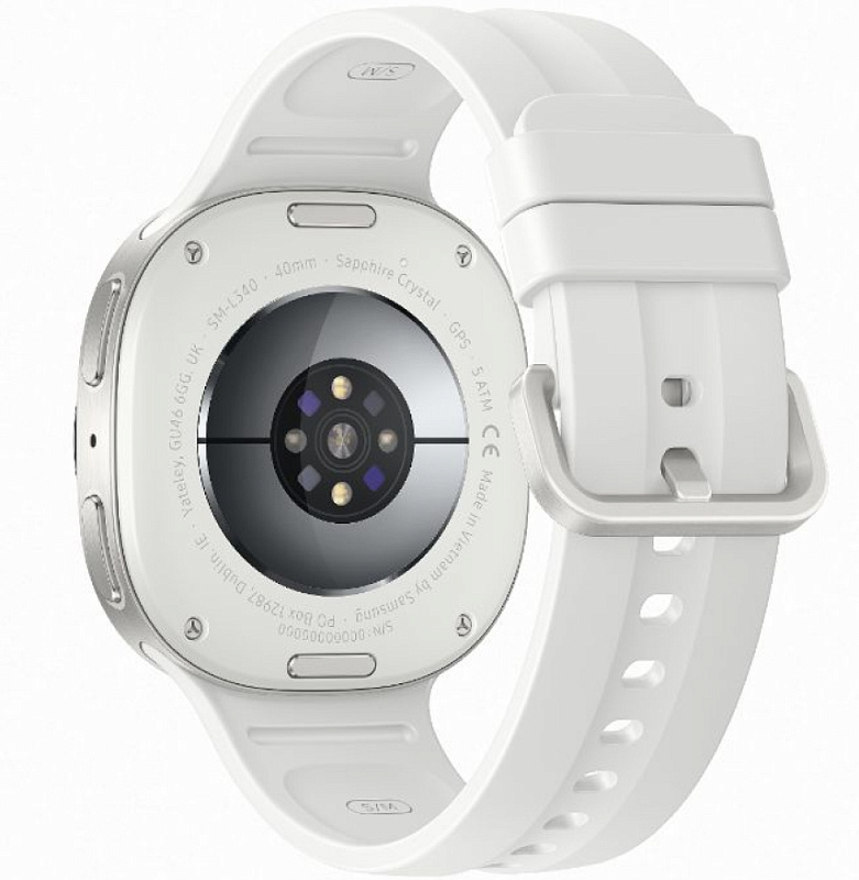 Samsung Galaxy Watch 9 40 мм LTE (L345, белое золото) фото 3