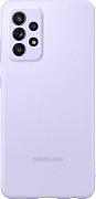 Чехол-накладка Silicone Cover для Samsung A52 (фиолетовый)