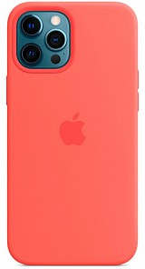 Чехол Apple для iPhone 12 Pro Max Silicone Case with MagSafe (розовый)