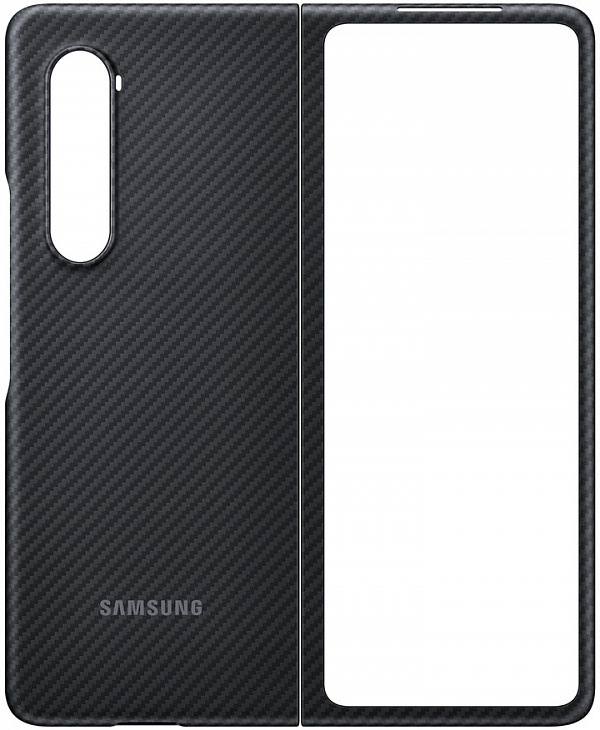 Silicone Cover для Samsung Z Fold3 (черный)