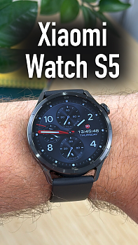 Выглядят как механические: Xiaomi Watch S5