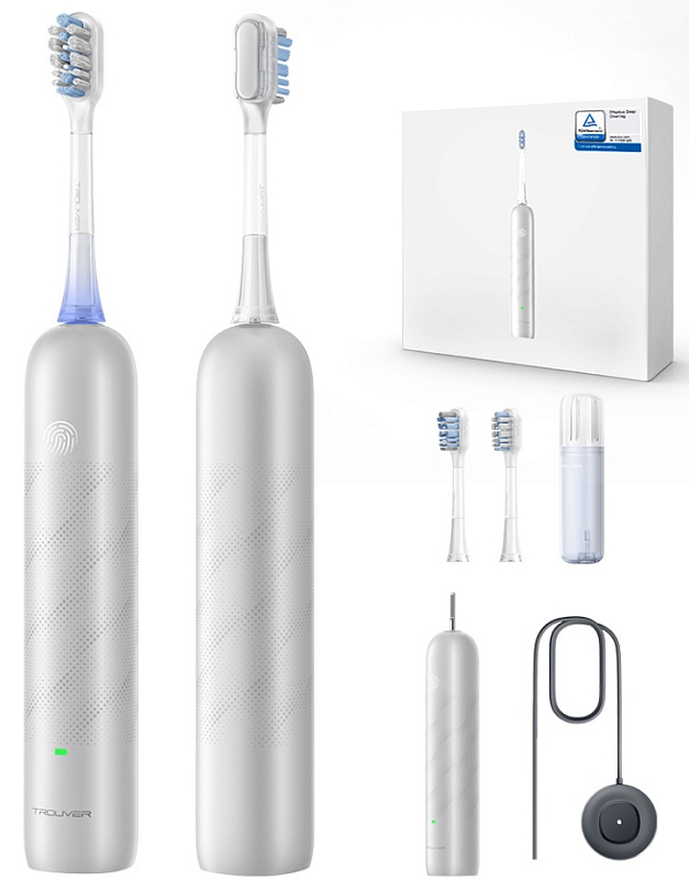 Trouver 3D Clean Electric Toothbrush (серебро) фото 2