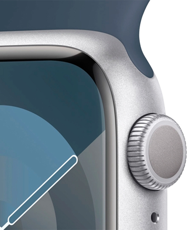 Apple Watch Series 9 41 мм (серебристый) фото 2 Apple Watch Series 9 41 мм (серебристый) фото 2