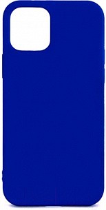 Чехол-накладка Bingo Matt для iPhone 12/12 Pro полиуретан, синий