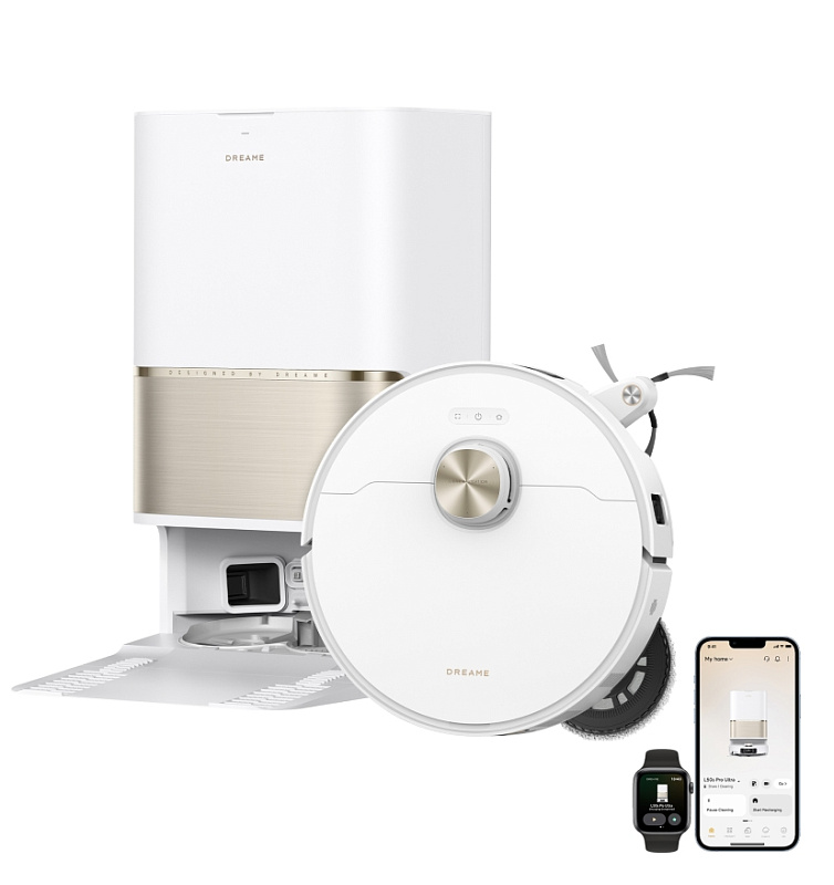 Dreame Robot Vacuum L50s Pro Ultra (белый) фото 2