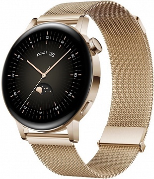 Huawei Watch GT 3 42 мм Elegant gold фото 2