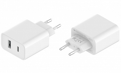 Xiaomi Mi 33W Wall Charger Type-A+Type-C (белый) фото 5