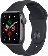 Apple Watch SE 40 мм (серый космос / полночный)