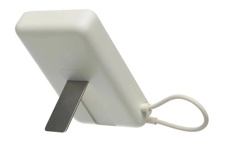 Xiaomi Magnetic Power Bank 10000 with Built-in Stand (WPB1007Z, бежевый) фото 5