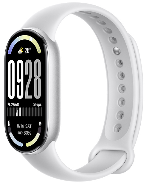 Xiaomi Smart Band 10 (серебро)
