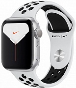 Apple Watch Nike Series 5 44 мм (алюминий серебристый/чистая платина)