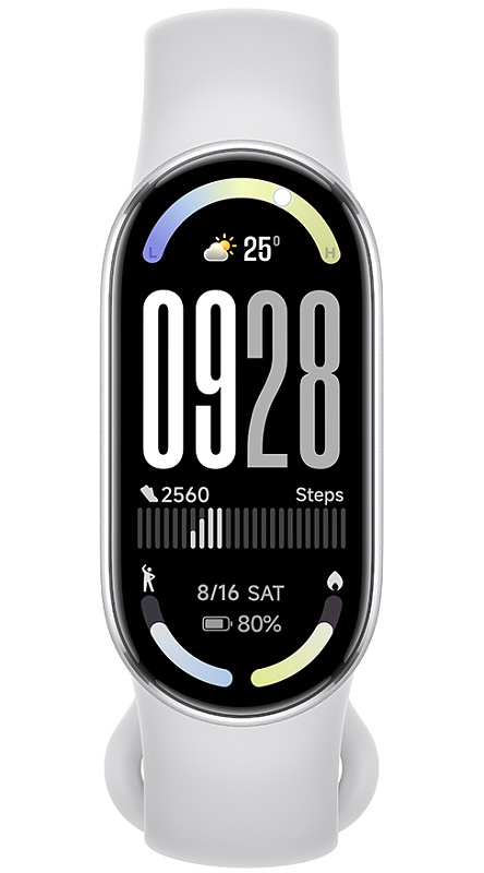 Xiaomi Smart Band 10 (серебро) фото 1