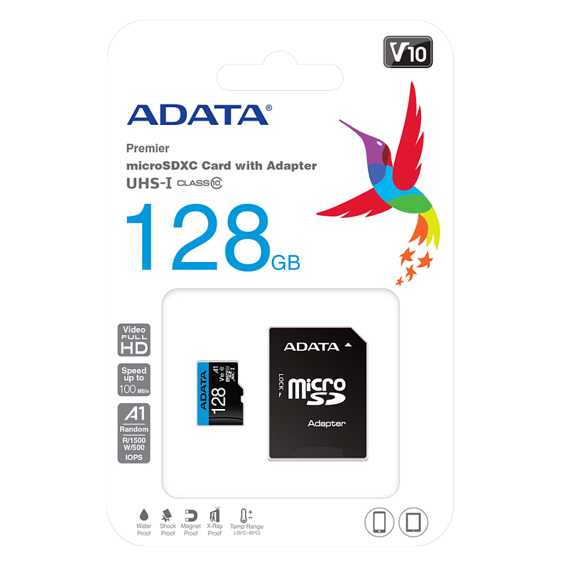 ADATA microSDHC 128Gb фото 2 ADATA microSDHC 128Gb фото 2