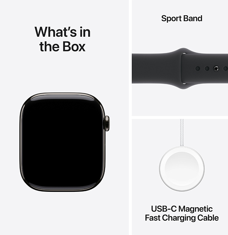 Apple Watch Series 10 42 мм (черный) фото 4 Apple Watch Series 10 42 мм (черный) фото 4