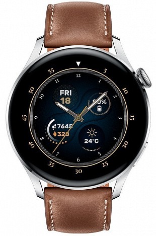 Huawei Watch 3 Classic 46,2 мм (коричневый) фото 2