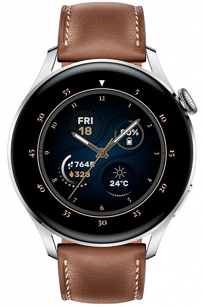 Huawei Watch 3 Classic 46,2 мм (коричневый) фото 2