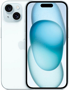 Apple iPhone 15 256GB (A3090,  SIM +eSIM) (голубой)