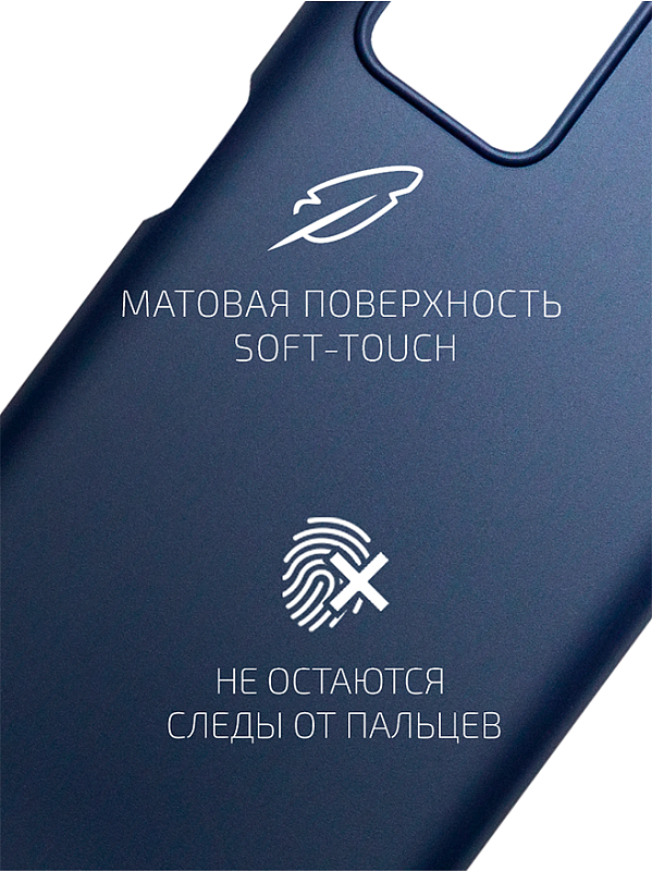 Volare Rosso Matt TPU для realme 9i (синий) фото 2