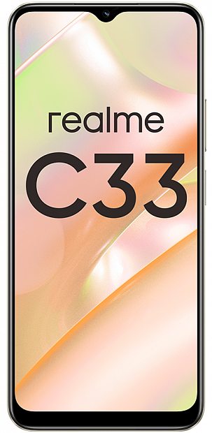 realme C33 4/128GB NFC (золотой) фото 2
