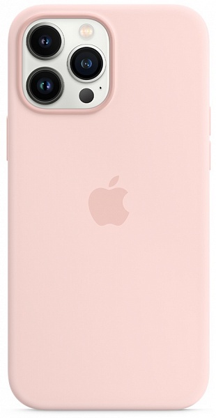 Apple для iPhone 13 Pro Max Silicone Case with MagSafe (розовый мел) фото 1