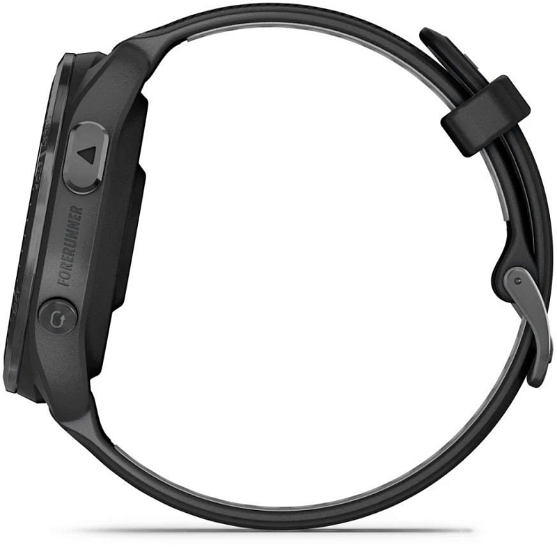 Garmin Forerunner 965 47 мм (черный корпус/черно-серый ремешок) фото 2 Garmin Forerunner 965 47 мм (черный корпус/черно-серый ремешок) фото 2