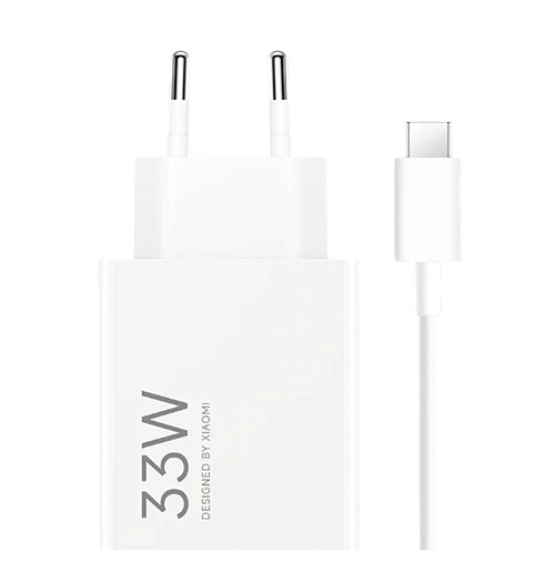Xiaomi 33W Charging Combo Type-A белый