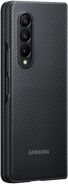 Silicone Cover для Samsung Z Fold3 (черный) фото 6