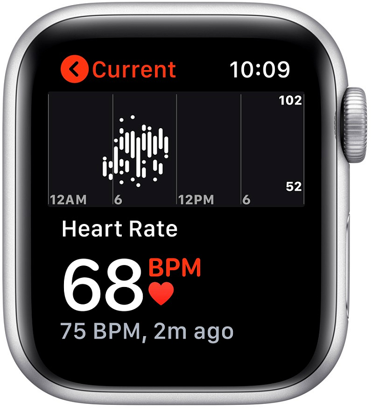 Apple Watch SE 40 мм (серебро / небесно-голубой) фото 4