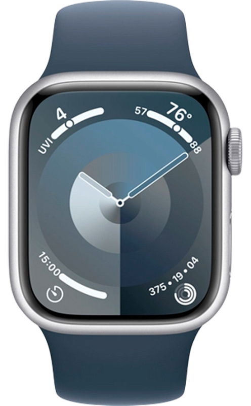 Apple Watch Series 9 45 мм (серебристый) фото 1 Apple Watch Series 9 45 мм (серебристый) фото 1