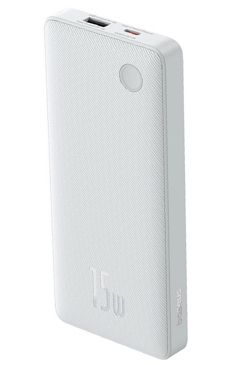 Baseus Airpow Lite Power Bank 10000mAh 15W (белый) Baseus Airpow Lite Power Bank 10000mAh 15W (белый)