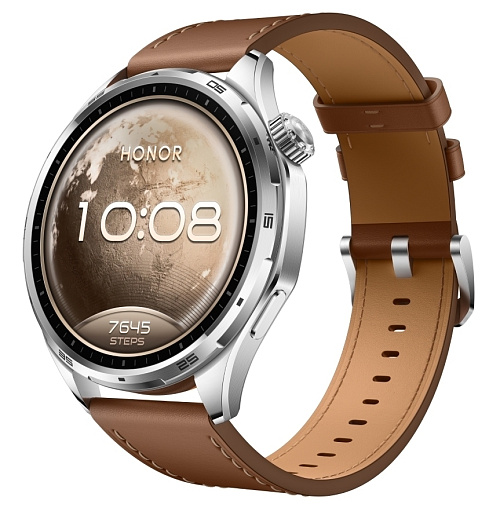 HONOR Watch 6 (коричневый, кожа)