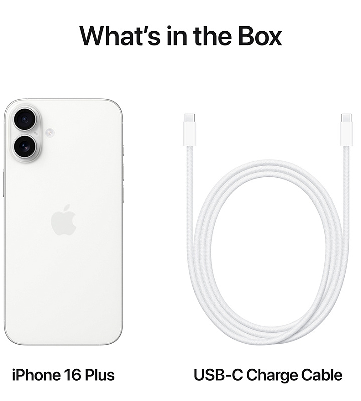 Apple iPhone 16 Plus 128GB (белый) фото 4 Apple iPhone 16 Plus 128GB (белый) фото 4