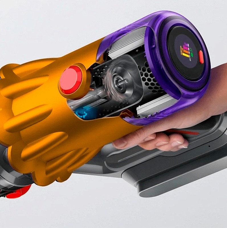 Dyson V12 Detect Slim Absolute, желтый/никель фото 1 Dyson V12 Detect Slim Absolute, желтый/никель фото 1