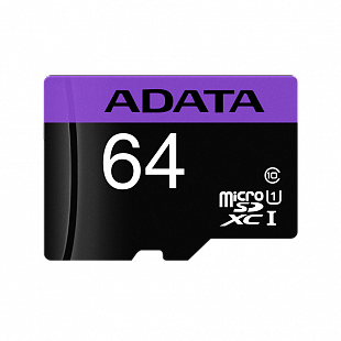 ADATA microSDHC 64Gb фото 1