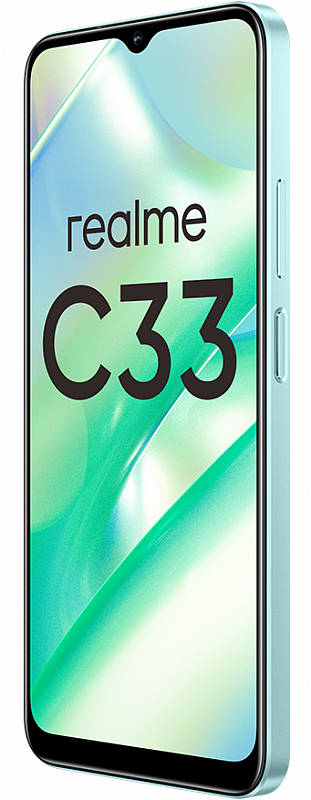 realme C33 4/128GB NFC (голубой) фото 3
